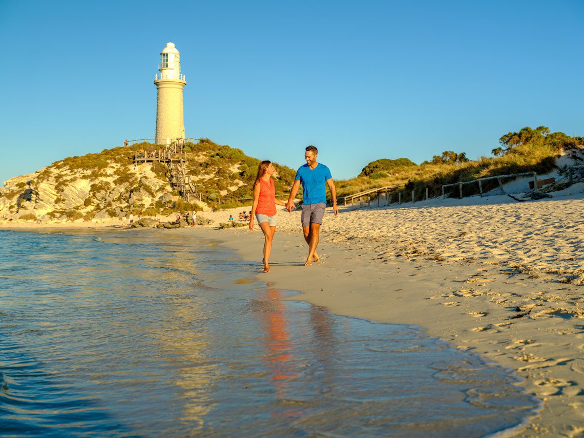 Walking on Rottnest Island