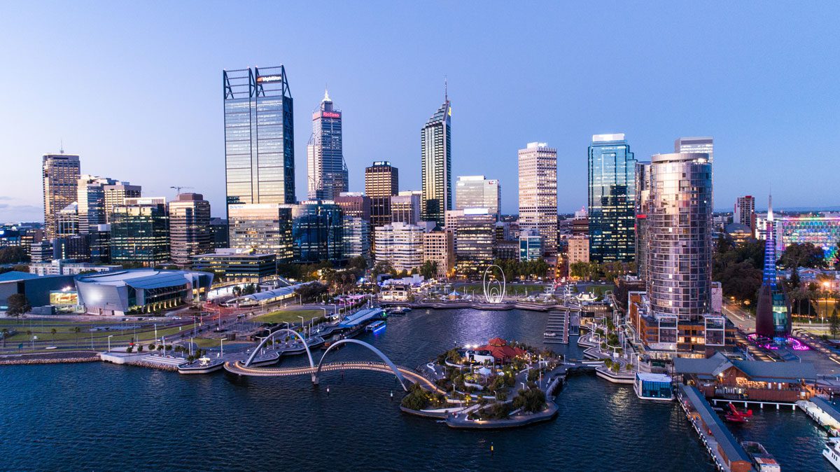 Elizabeth Quay Perth Scenic Flights